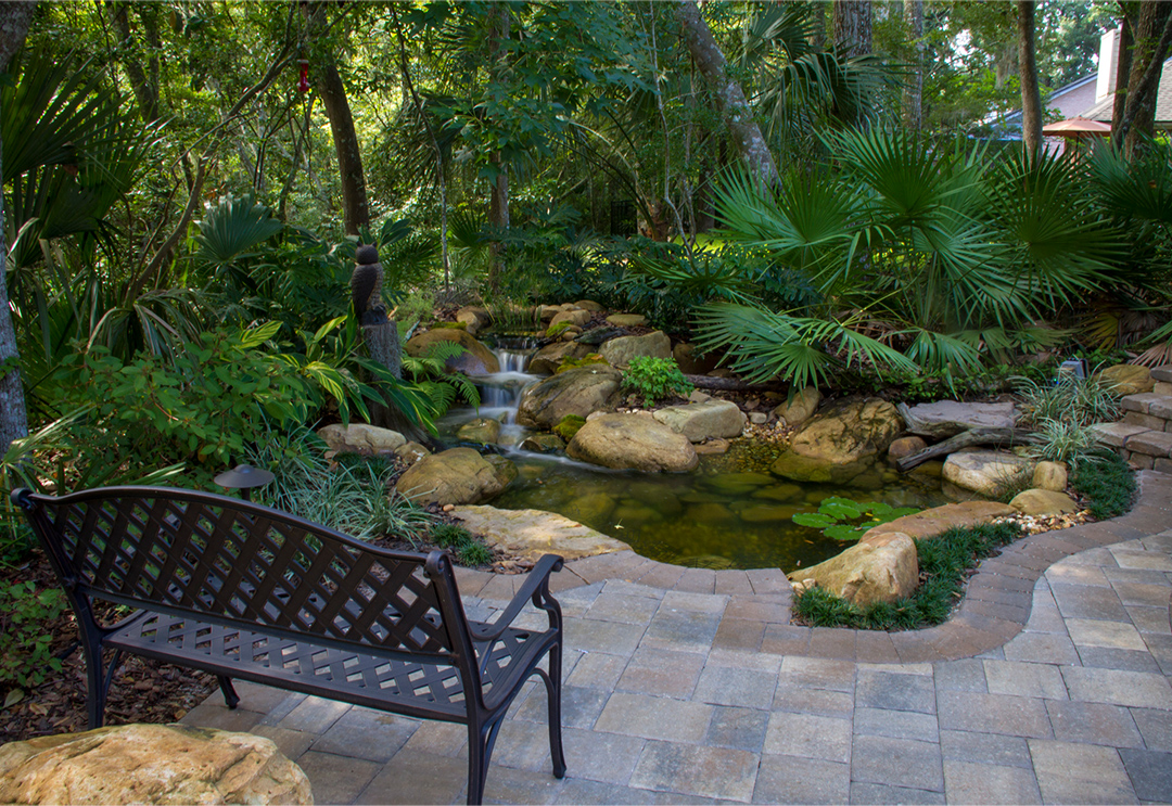 Pictures and inspiration for water features, koi ponds in the bay area