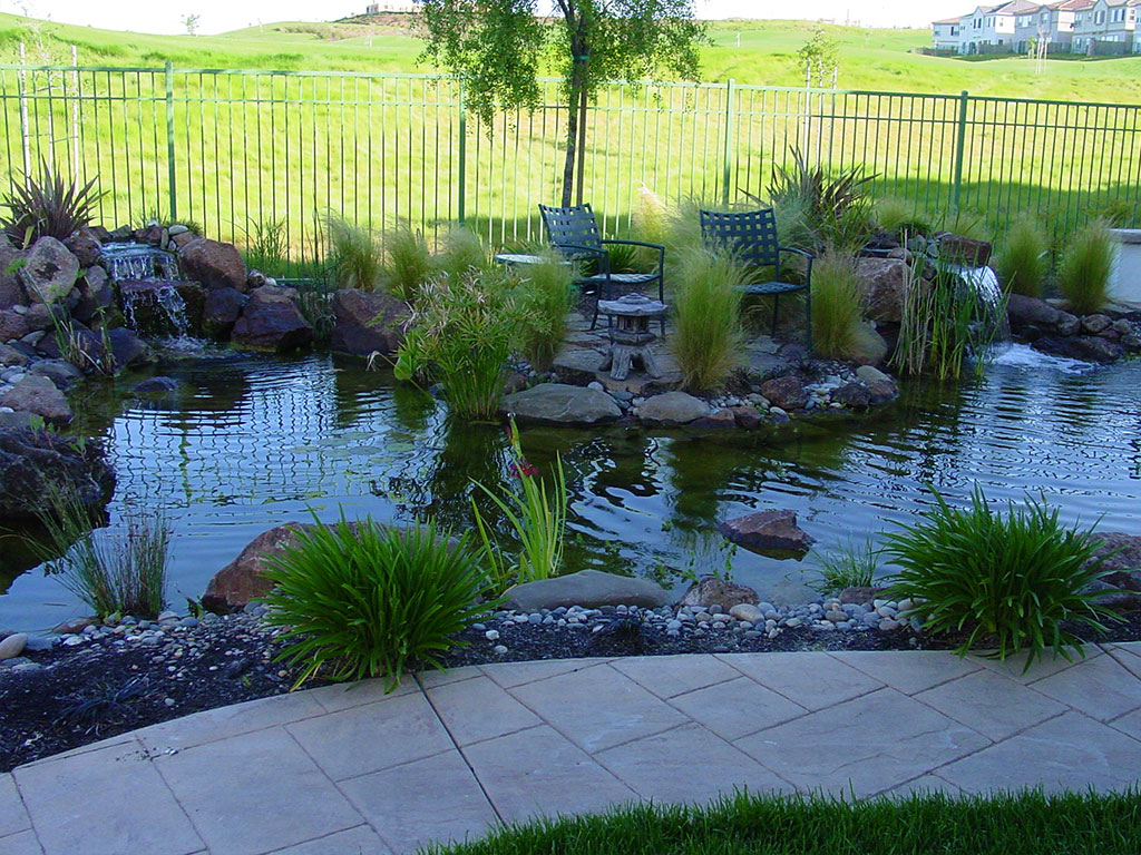 Pictures and inspiration for water features, koi ponds in the bay area