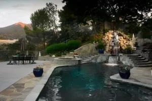 A recreation pond built by California Aqua Pros - natural swimming ponds